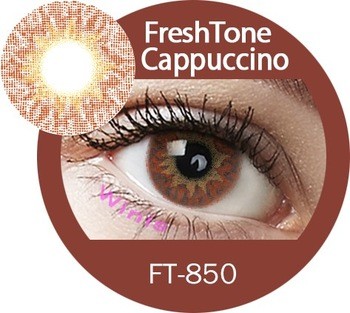 lentille fresh tone  cappucino FT-850